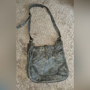 Women’s Multicolor Frye Leather Messenger Bag